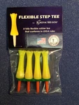 Royaltees R4 2" Pack, Flexible Golf Yellow. Fixed Price $18.42.
