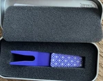 Nwt Scotty Cameron Gallery Geo Purple Pivot Clip Tool Silver Case Golf. Fixed Price $79.99.