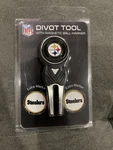Team Golf Pittsburgh Steelers Metal Divot Tool 2 Prong Magnetic Ball Marker Set. Fixed Price $16.98.