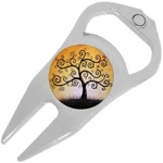 Tree Of Life Golf Ball Marker Divot Repair Tool Bottle Opener. Fixed Price $15.88.
