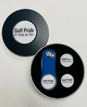 Pitchfix Hybrid 2.0 Royal/white Golf Divot Tool Tin With 3 Ball Markers. Fixed Price $22.96.
