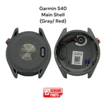 Garmin Approach S40 Golf Watch Main Shell Housing Frame Replacement (gray / Red). Fixed Price $99.00.