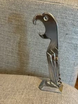 1930S Negbaur Corkscrew Parrot Bottle Opener Deco Bar Tool 5 Usa. Fixed Price $18.00.