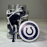 Indianapolis Colts Nfl 175 Pc Jar By Team Golf 2-3/4 Inch Regulation Tees. Fixed Price $35.00.