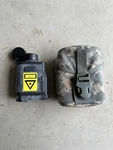Bushnell Elite 1500 Laser Rangefinder With Carrying Case Ucp Pattern.. Fixed Price $150.00.