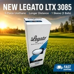 New Legato Ltx 3085 White Golf Balls 3-PIECE 1 Sleeve Longer Distance. Fixed Price $13.25.