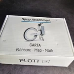 Plott Carta Digital Mapping Wheel Spray Attachment -measure-map-mark-. Fixed Price $125.00.