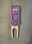 Team Golf Texas Christian University, Switchblade Divot Tool, New. Fixed Price $7.95.