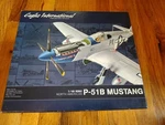 Eagles International 10004 P-51B Mustang 1/48 Scale Model Kit. Fixed Price $115.00.