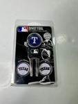 Texas Rangers Mlb Team Golf Divot Tool Magnetic W/ 3 Double-sided Ball Markers. Fixed Price $12.00.