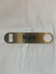 Modelo Beer Bottle Opener Bar Tool Brushed Metal Finish, Authentic Promo New. Fixed Price $15.99.