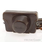 Nikon Brown Leather Everready Case For S2 Rangefinder Exc-. Fixed Price $166.95.