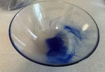 (7) Bormioli Rocco Murano Cobalt Blue Swirl Glass Bowls 9 Set Seven Italian. Fixed Price $209.98.