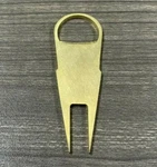 Brass Golf Divot Tool & Bottle Opener. Fixed Price $15.00.