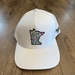 Waggle Golf Hat Minnesota Mosaic Hockey Collective Snapback New Rare. Fixed Price $42.50.