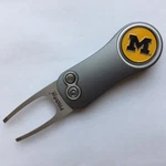 Michigan Wolverines Pitchfix 2.0 Switchblade Golf Divot Tool With Ball Marker. Fixed Price $17.95.