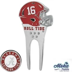 Alabama Golf Helmet Divot Repair Tool Crimson Tide Metal Ncaa Sec New. Fixed Price $8.99.