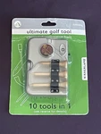 Kikkerland Ultimate Golf 10 Tools In GR600 New. Fixed Price $16.96.