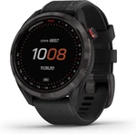 Garmin Approach S42, Gps Golf Smartwatch With Touchscreen Gunmetal Ceramic Black. Fixed Price $269.99.