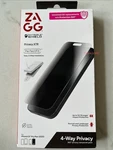 Zagg Invisible Shield Privacy Xtr Screen Protector Iphone 17 Max (6.9"). Fixed Price $30.99.