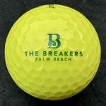 The Breakers Logo Golf Ball - Palm Beach, Florida. Fixed Price $5.50.