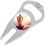 Yoga Meditation Beach Golf Ball Marker Divot Repair Tool Bottle Opener. Fixed Price $15.88.