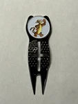 Winnie The Pooh 'tigger' Disney Crosshairs Divot Tool & 1" Coin Golf Marker. Fixed Price $18.00.