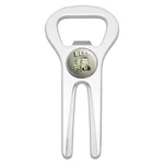 Beer It's Vacation Can Funny Golfing Divot Repair Tool Bottle Opener. Fixed Price $8.99.