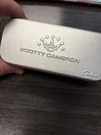Scotty Cameron Silver Double Prong Aluminum Golf Divot Repair Tool With Tin Box. Fixed Price $75.00.
