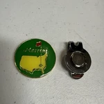 Ball Marker Hat Clip Augusta 1/4 Magnetic Masters National Golf Course. Fixed Price $8.00.