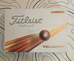 Titleist Velocity Matte Orange Golf Balls High Speed Distance Maximum Flight. Fixed Price $29.00.