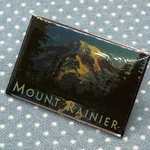 Mount Rainier Washington National Park Souvenir Lapel Pin. Fixed Price $8.79.