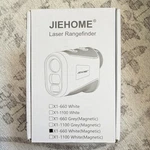 Jiehome X1-660 White Magnetic Laser Golf Rangefinder. Fixed Price $72.00.