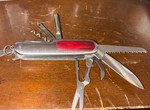 Rostfrei Esp K&r ASI#63770 Multi 10 Tool Camp Folding Pocket Knife/advertising. Fixed Price $7.99.