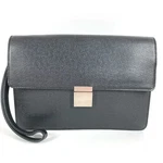 Louis Vuitton Second Bag Selenga Taiga Leather Ardoise Black. Fixed Price $505.00.
