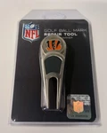Nfl Golf Divot Fixer Repair Tool With Ball Marker - Cincinnati Bengals. Fixed Price $9.99.