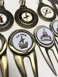Us Open Golf Divot Tools & Keychains Set Of 11 Collectible Pieces. Fixed Price $44.97.