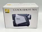 Nikon Coolshot 50I Laser Golf Rangefinder Black Gray W/ Case Battery Manual. Fixed Price $149.99.