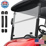 Cartalia Clear Golf Foldable Windshield 3/16 5MM Thicken For 2008-UP Ezgo. Fixed Price $193.09.