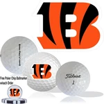 Nfl Cincinnati Bengals Golf Balls 12 Pack Titleist PROV1 Refinished. Fixed Price $51.95.