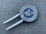 Vintage Montclair Golf Club Divot Tool & Magnetic Ball Marker Ahead Nj 1915. Fixed Price $19.99.