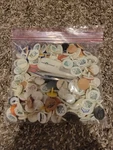 Random Collection Lot Of Golf Divot Tools, Ball Markers/tokens & Tees. Fixed Price $30.00.