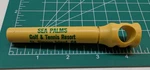 Vintage Sea Palms Golf Tennis Resort Advertisement Corkscrew Bottle Opener 4.5". Fixed Price $19.99.