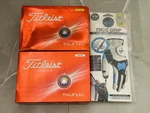 Titleist Trufeel Golf Balls 24-PACK Yellow White Brand New Glove Sizes/m. Fixed Price $69.99.