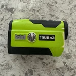 Bushnell Tour V3 Pinseeker Laser Golf Rangefinder Green/black W/ Case. Fixed Price $40.00.