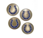 Indianapolis Colts Golf Ball Markers (set Of 4). Fixed Price $18.95.
