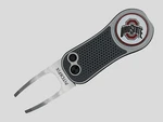 Ohio State Buckeyes Pitchfix 3.0 Switchblade Divot Tool W/golf Ball Marker. Fixed Price $18.95.