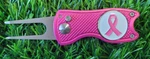 Breast Cancer Awareness 25MM Golf Ball Marker And Pink Divot Tool. Fixed Price $9.99.