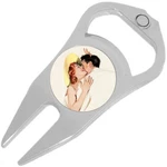 Happy Embrace Golf Ball Marker Divot Repair Tool Bottle Opener. Fixed Price $15.88.