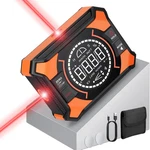 Bobovav Rechargeable Digital Angle Finder With Vertical Laser, Orange. Fixed Price $56.11.